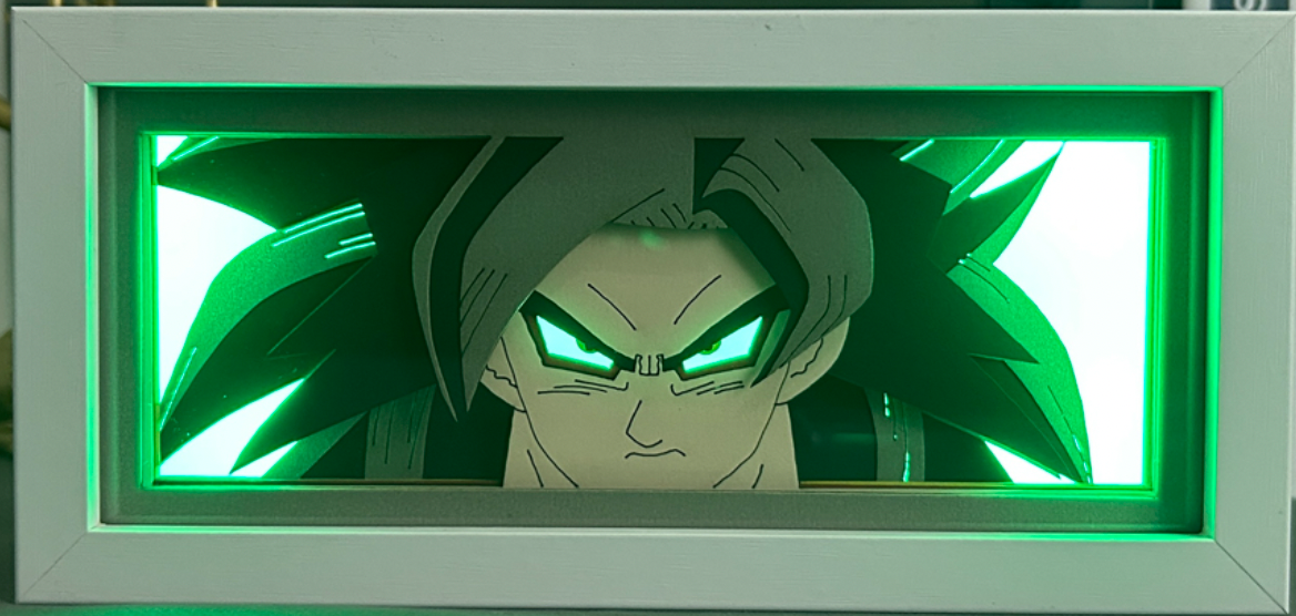 Dragon Ball - Super Saiyan 4 Goku Light Box (Shipping Calculated At Checkout)