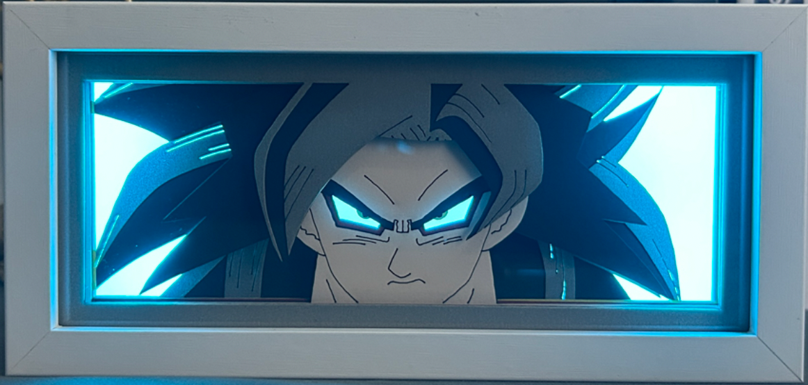 Dragon Ball - Super Saiyan 4 Goku Light Box (Shipping Calculated At Checkout)