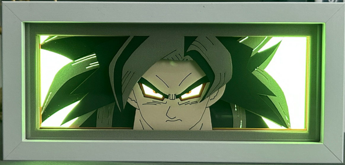Dragon Ball - Super Saiyan 4 Goku Light Box (Shipping Calculated At Checkout)