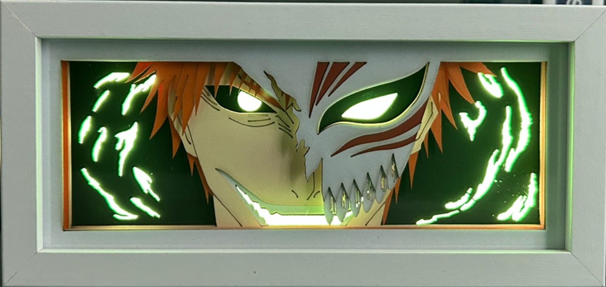Bleach - Ichigo Hollow Mask Light Box (Shipping Calculated At Checkout)