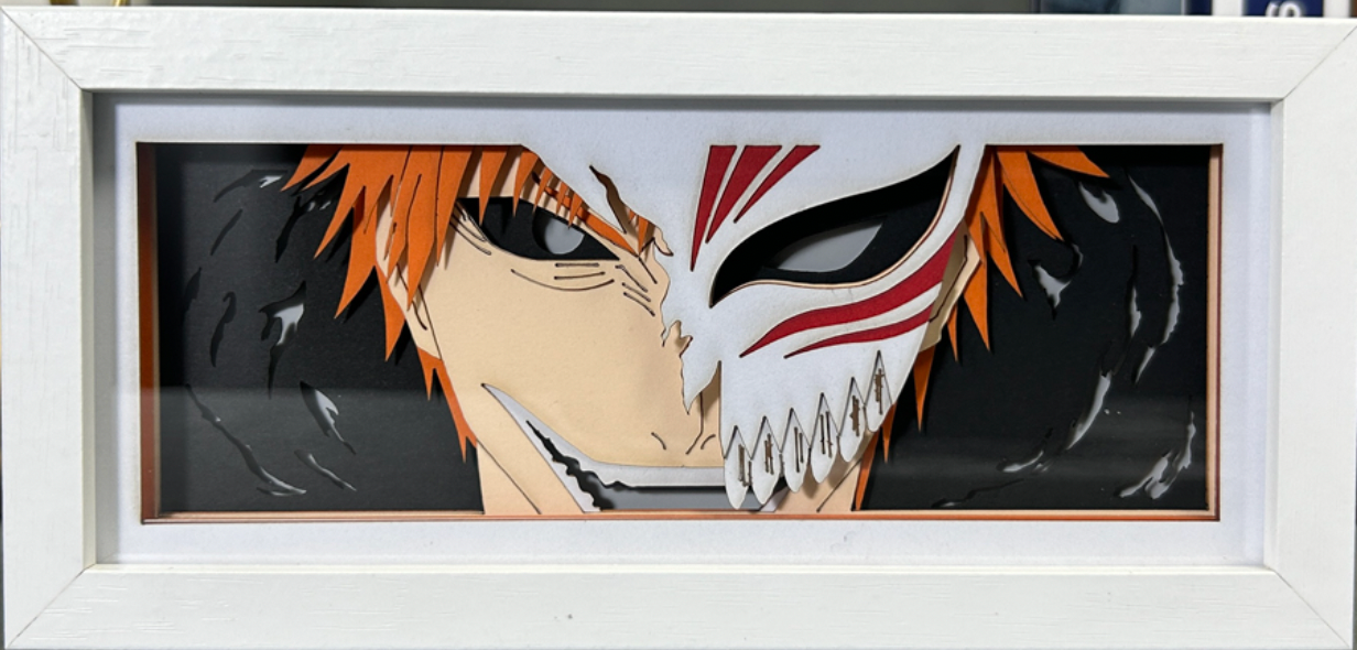 Bleach - Ichigo Hollow Mask Light Box (Shipping Calculated At Checkout)