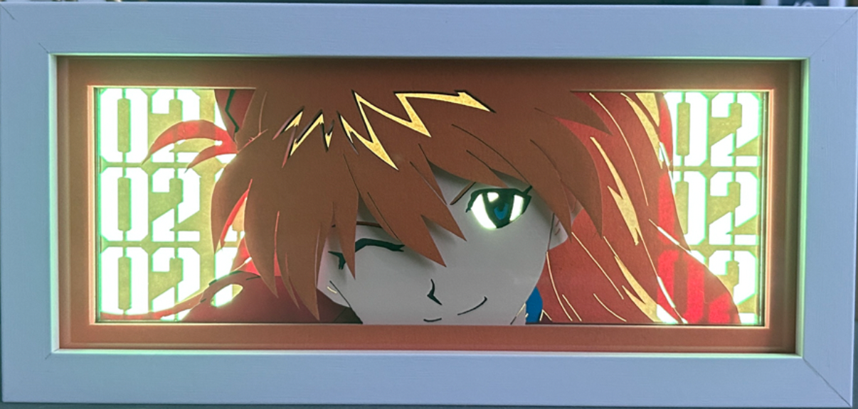 Neon Genesis Evangelion - Asuka Light Box (Shipping Calculated At Checkout)