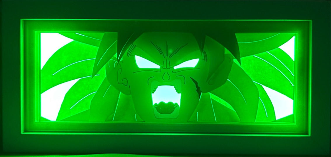 Dragon Ball - Broly Light Box (Shipping Calculated At Checkout)