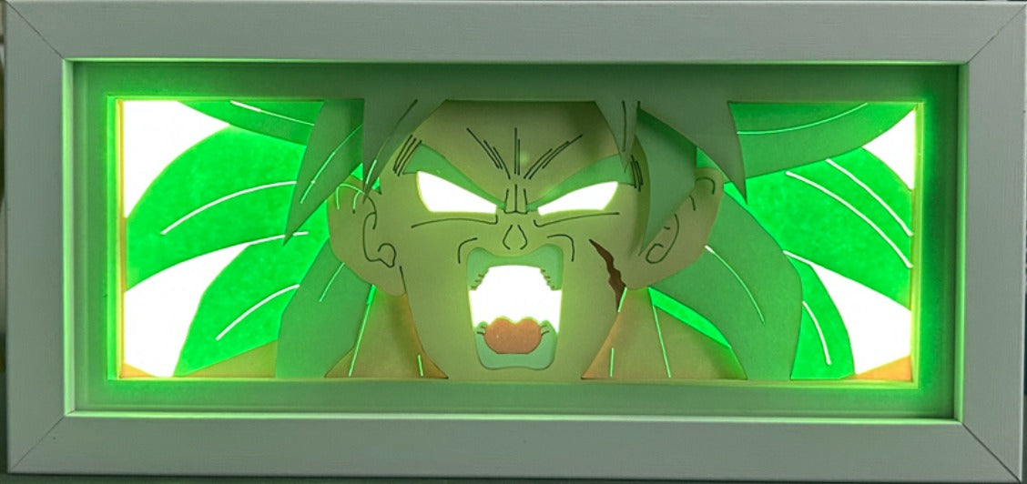 Dragon Ball - Broly Light Box (Shipping Calculated At Checkout)