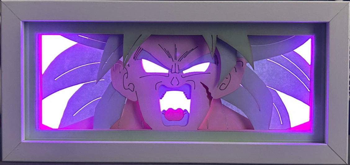 Dragon Ball - Broly Light Box (Shipping Calculated At Checkout)