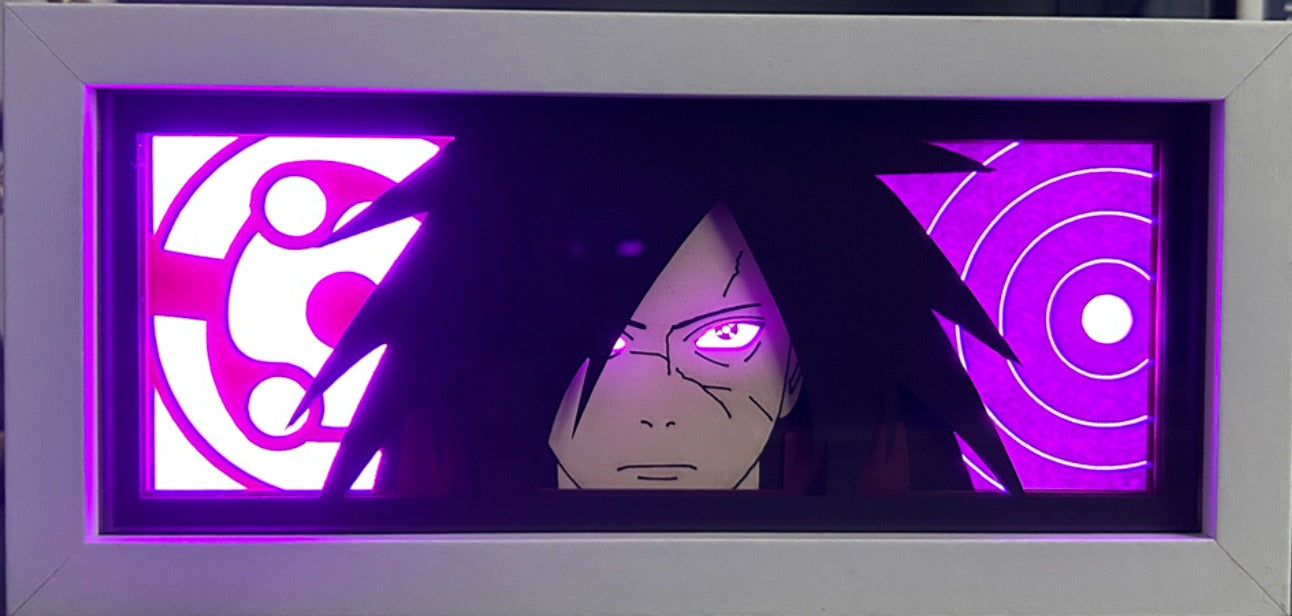 Naruto - Madara Light Box (Shipping Calculated At Checkout)