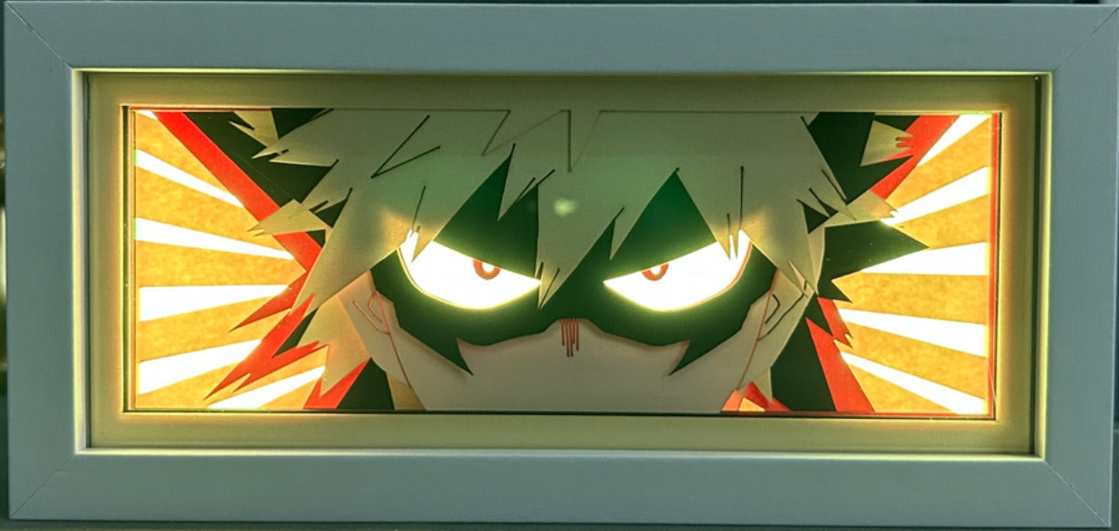 My Hero Academia - Bakugo Light Box (Shipping Calculated At Checkout)