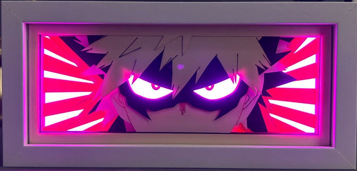 My Hero Academia - Bakugo Light Box (Shipping Calculated At Checkout)