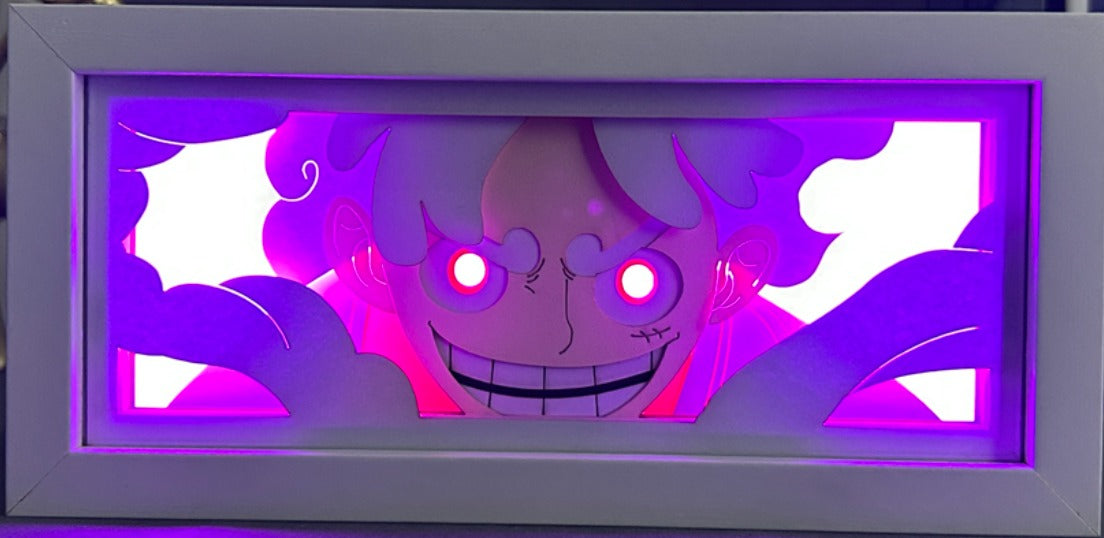 One Piece - Gear 5 Nika Luffy Light Box (Shipping Calculated At Checkout)