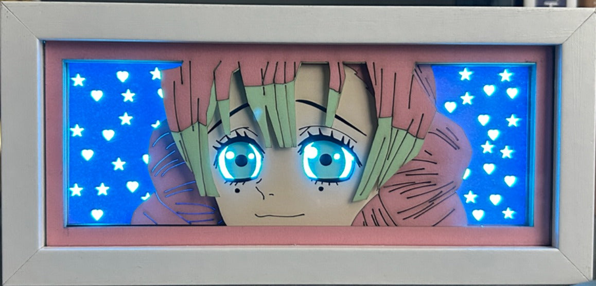 Demon Slayer - Mitsuri Light Box (Shipping Calculated At Checkout)