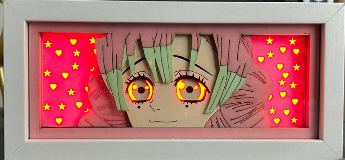 Demon Slayer - Mitsuri Light Box (Shipping Calculated At Checkout)
