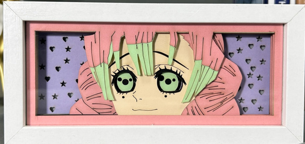 Demon Slayer - Mitsuri Light Box (Shipping Calculated At Checkout)