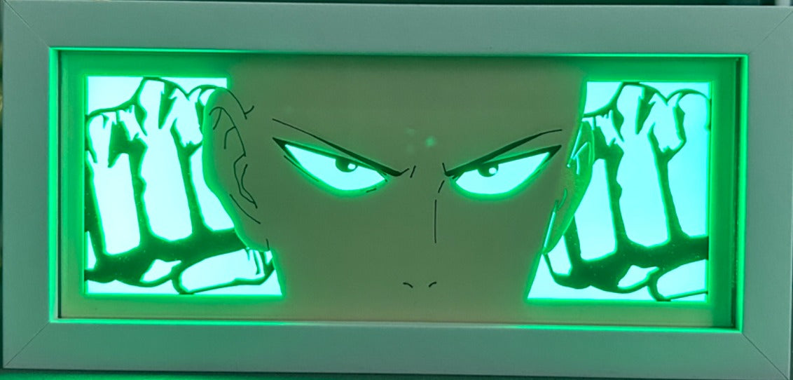 One Punch Man - Saitama Light Box (Shipping Calculated At Checkout)