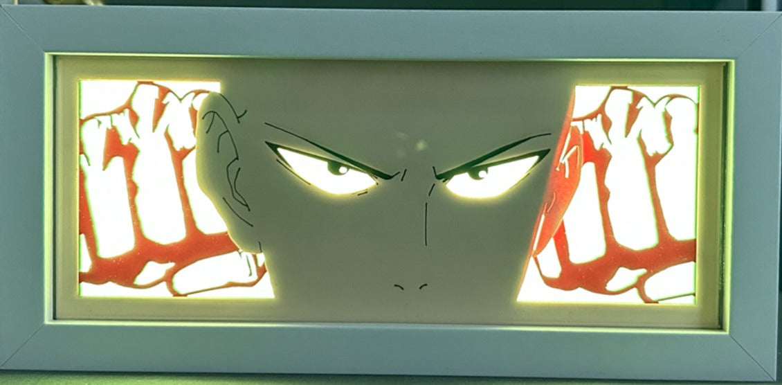 One Punch Man - Saitama Light Box (Shipping Calculated At Checkout)