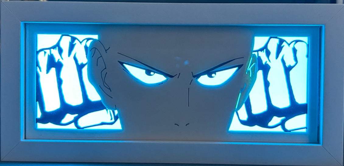 One Punch Man - Saitama Light Box (Shipping Calculated At Checkout)