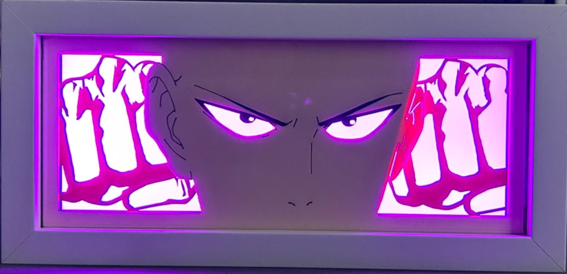 One Punch Man - Saitama Light Box (Shipping Calculated At Checkout)