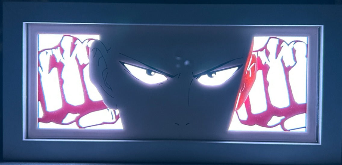 One Punch Man - Saitama Light Box (Shipping Calculated At Checkout)