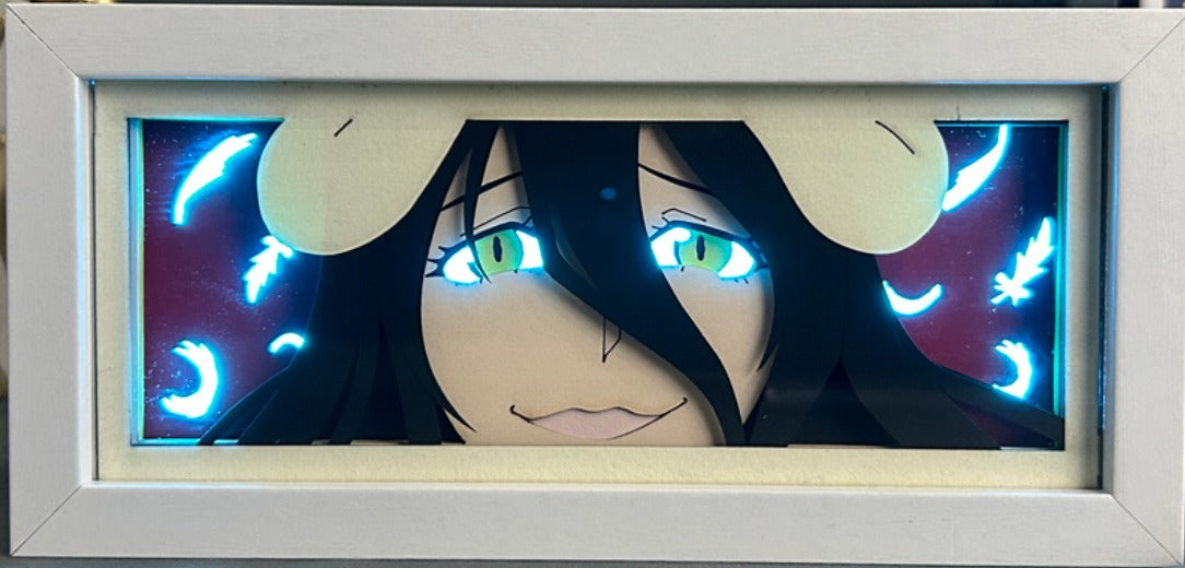 Overlord - Albedo Light Box (Shipping Calculated At Checkout)
