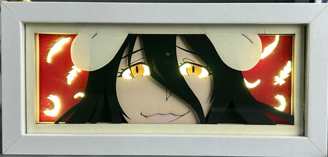 Overlord - Albedo Light Box (Shipping Calculated At Checkout)