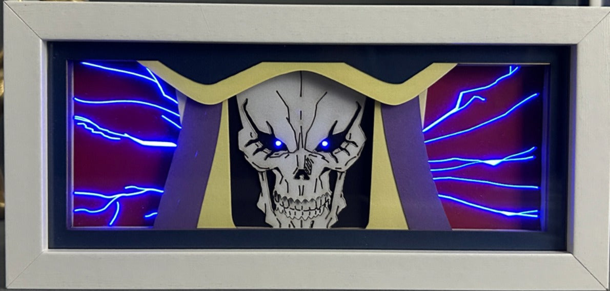Overlord - Ainz Light Box (Shipping Calculated At Checkout)