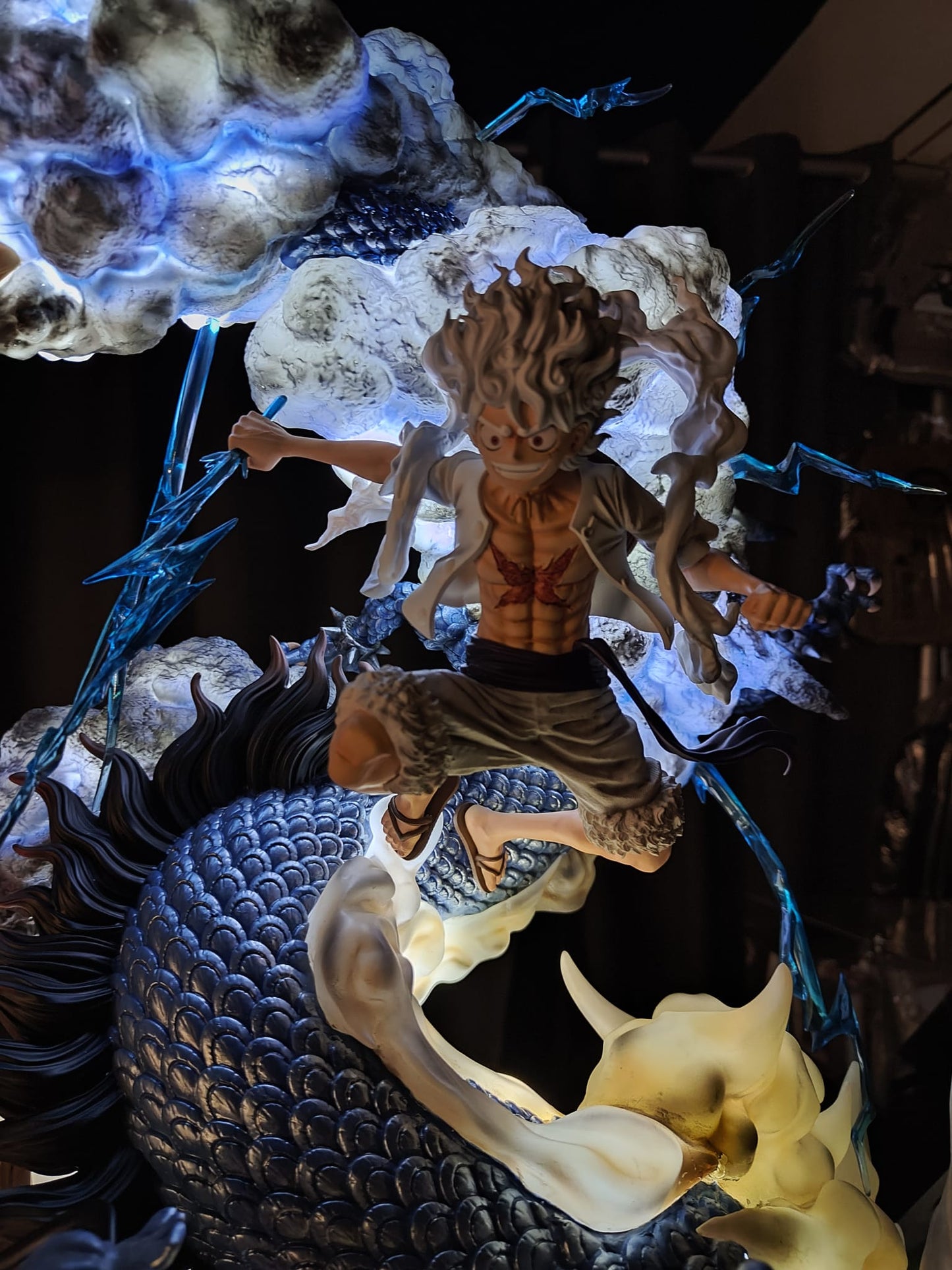 One Piece - ZZDD Studio - Nika Gear 5 Luffy vs Kaido Statue