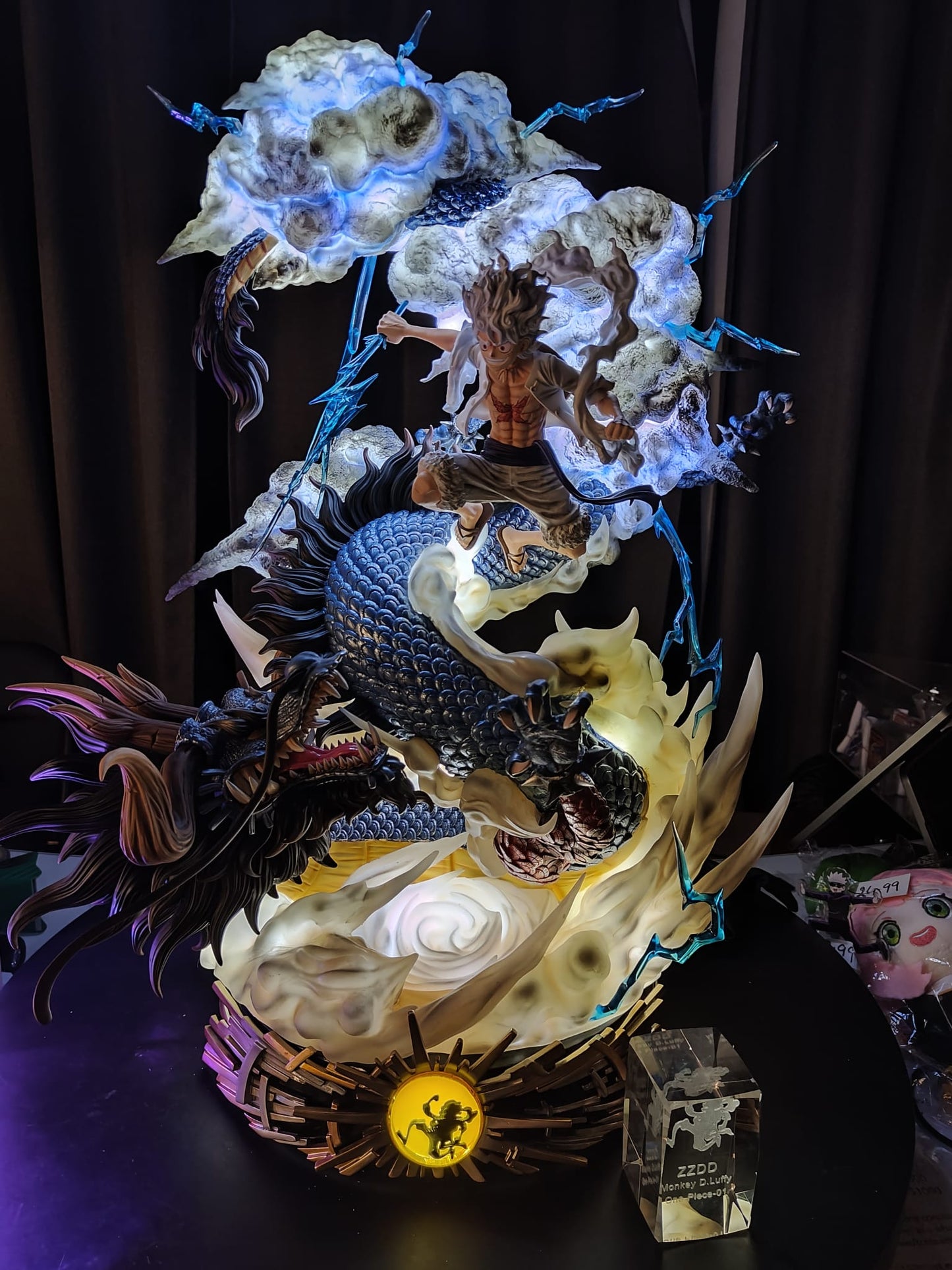 One Piece - ZZDD Studio - Nika Gear 5 Luffy vs Kaido Statue