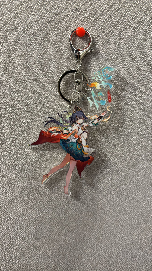 Honkai Star Rail - Yunli Acrylic 3 Piece Keychain