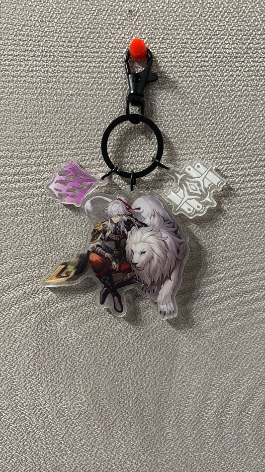 Honkai Star Rail - Jing Yuan Acrylic 3 Piece Keychain