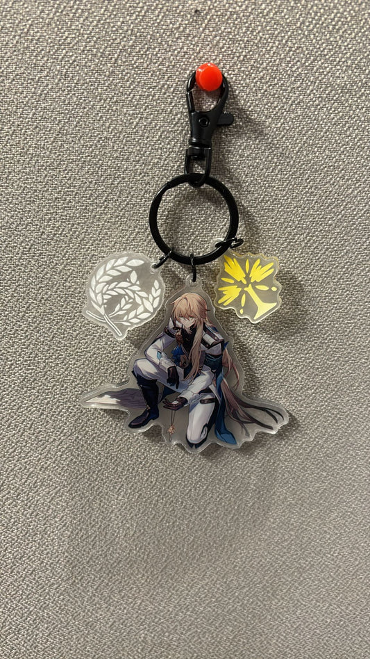 Honkai Star Rail - Luocha Acrylic 3 Piece Keychain