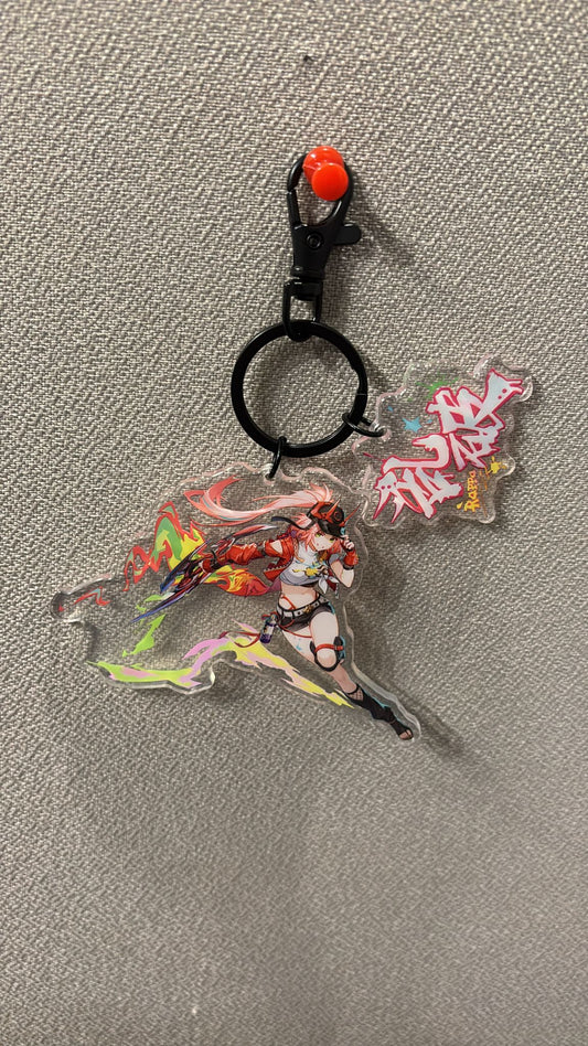 Honkai Star Rail - Rappa Acrylic 3 Piece Keychain