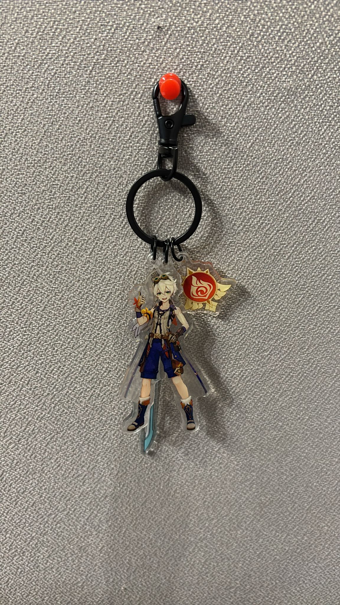 Genshin Impact - Bennett Acrylic 3 Piece Keychain