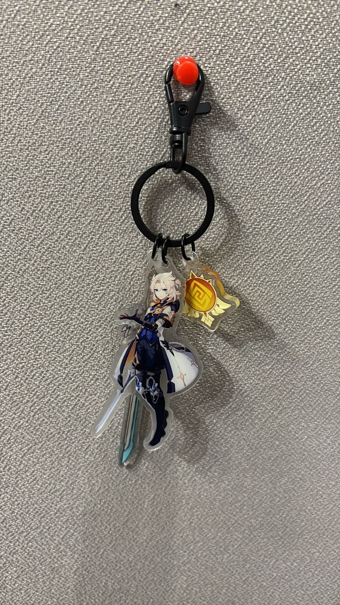 Genshin Impact - Albedo Acrylic 3 Piece Keychain
