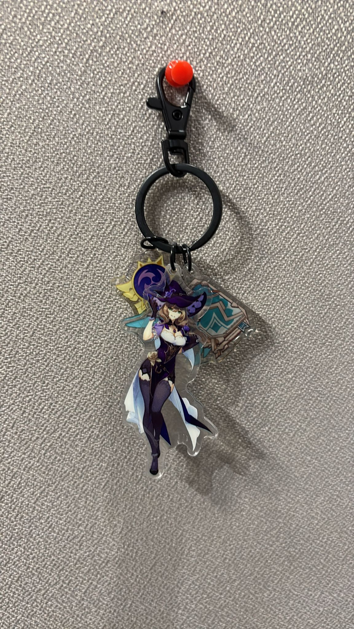 Genshin Impact - Lisa Acrylic 3 Piece Keychain