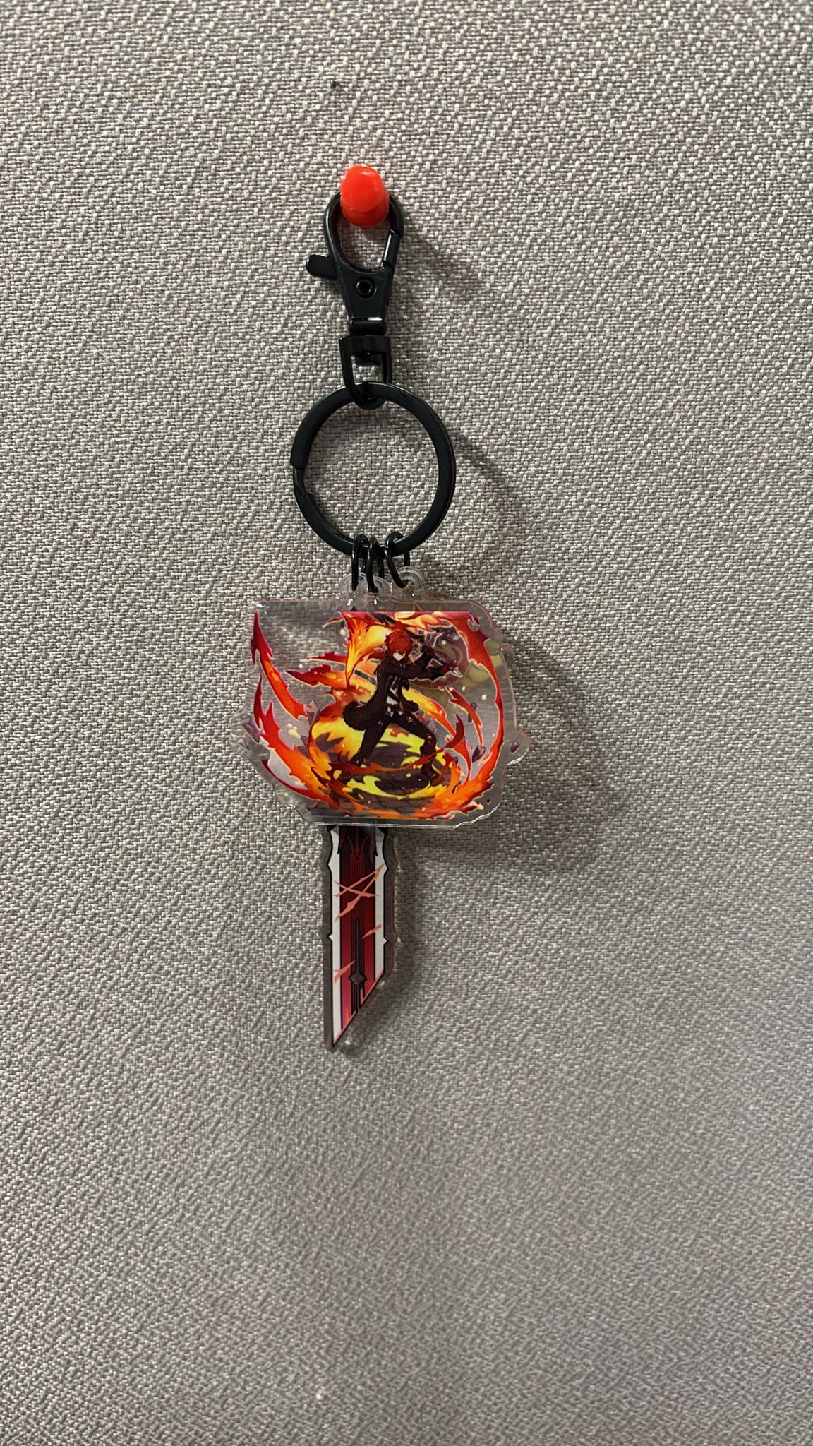 Genshin Impact - Diluc Acrylic 3 Piece Keychain