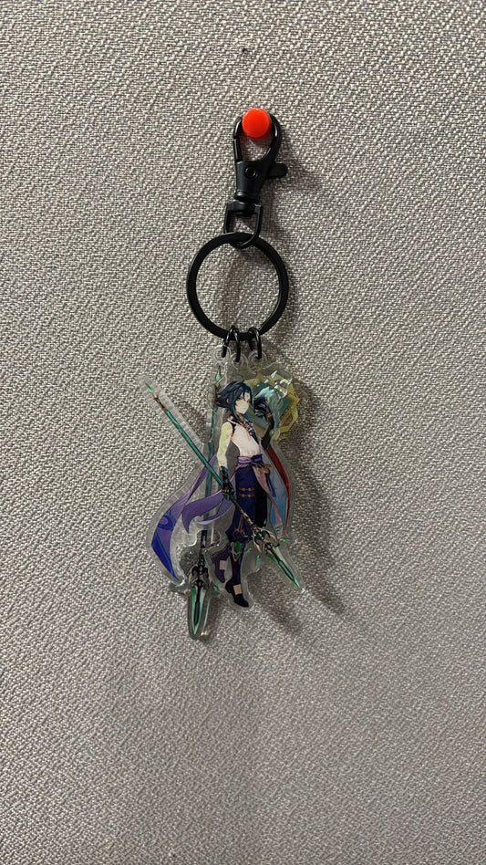 Genshin Impact - Xiao Acrylic 3 Piece Keychain