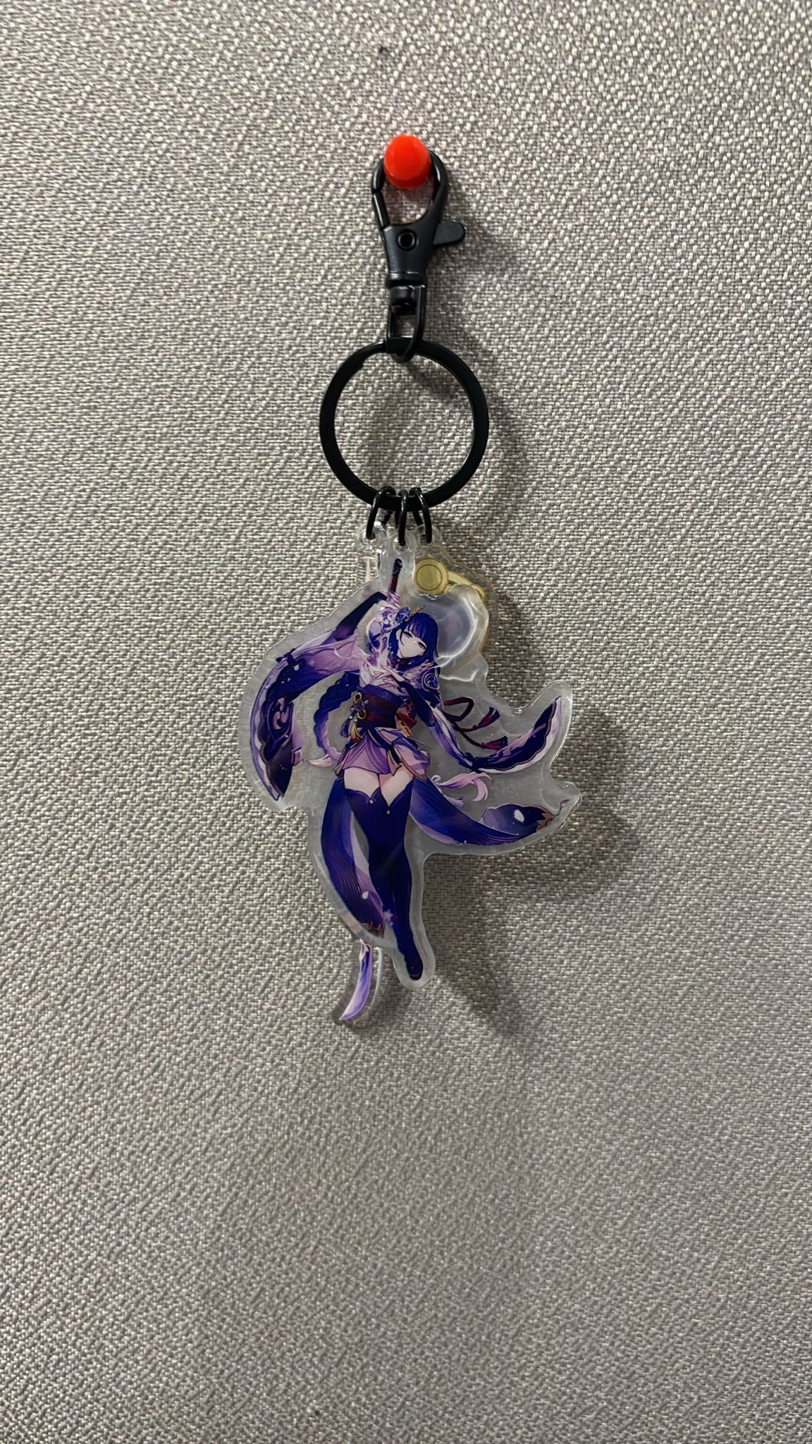 Genshin Impact - Raiden Shogun Acrylic 3 Piece Keychain