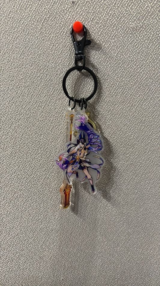 Genshin Impact - Cyno Acrylic 3 Piece Keychain