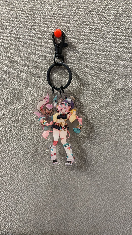 Genshin Impact - Varesa Acrylic 3 Piece Keychain