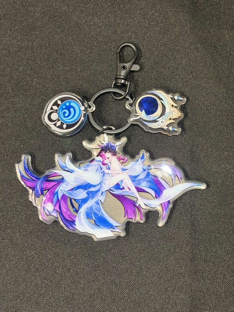 Genshin Impact - Columbina Acrylic 3 Piece Keychain