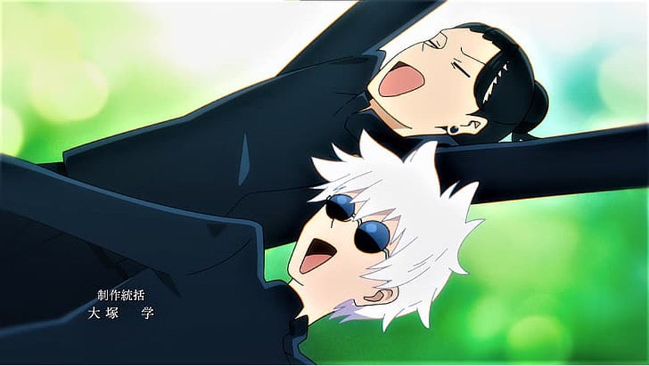 Jujutsu Kaisen - Gojo and Geto Meme Credit Card Sticker (Please Read Description)
