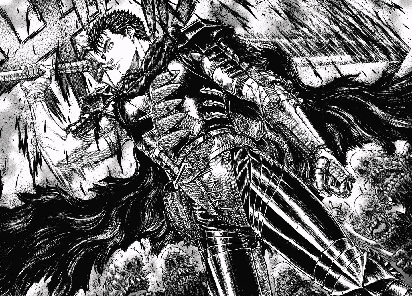 Berserk - Guts Credit Card Sticker (Please Read Description)
