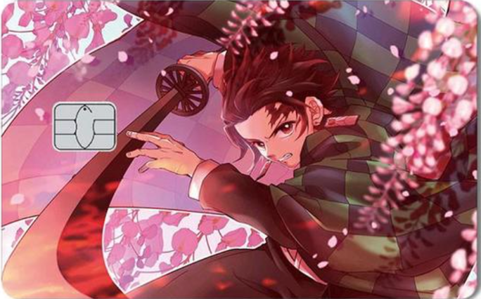 Demon Slayer - Tanjiro Credit Card Sticker (Please Read Description)