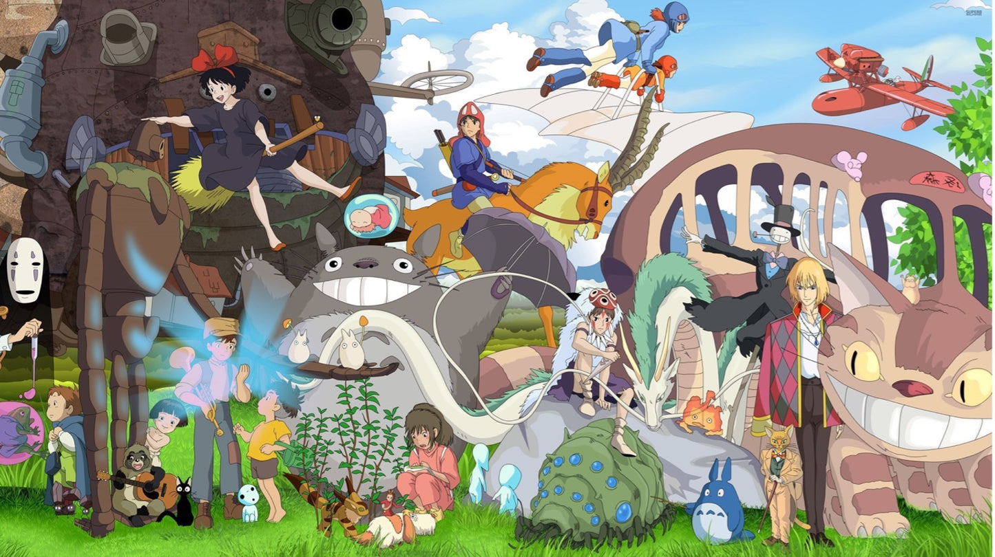 Studio Ghibli - The Cast Credit Card Stickers (Please Read Description)