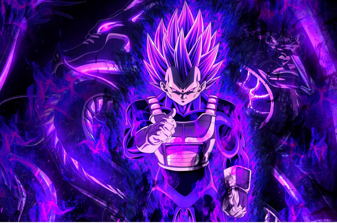 Dragon Ball Z - Vegeta Credit Card Sticker (Please Read Description)
