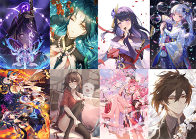 Genshin Impact  Poster Pack 15
