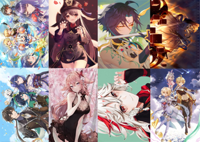 Genshin Impact  Poster Pack 16