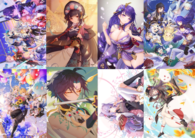 Genshin Impact  Poster Pack 17