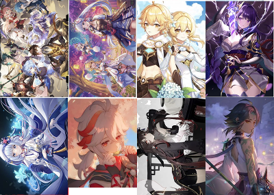 Genshin Impact  Poster Pack 2