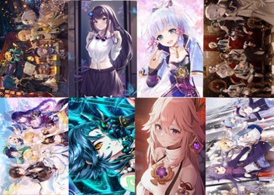 Genshin Impact  Poster Pack 9