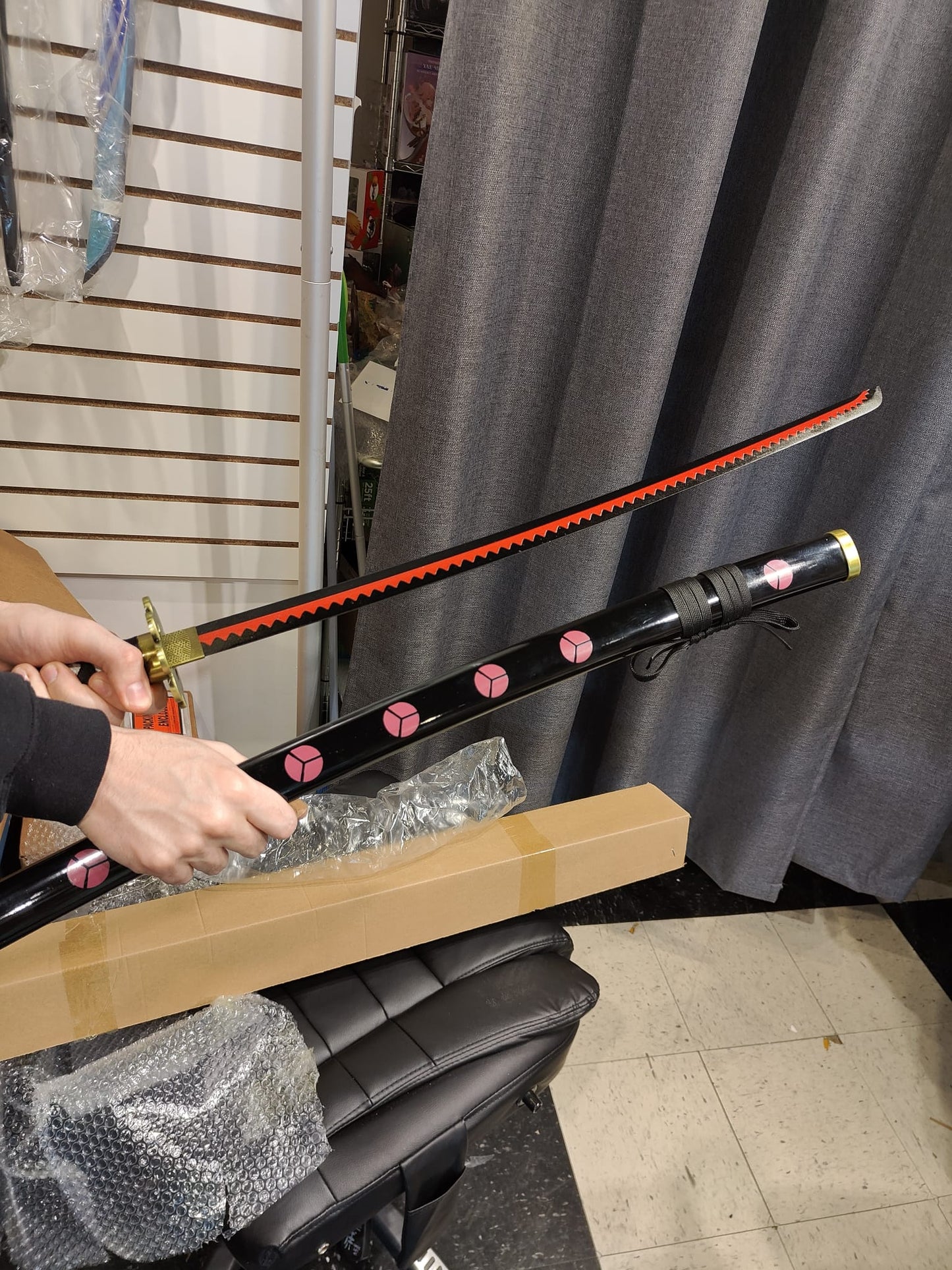 One Piece - Roronoa Zoro Shusui Metal Sword (Price Does Not Include Shipping - Please Read Description)